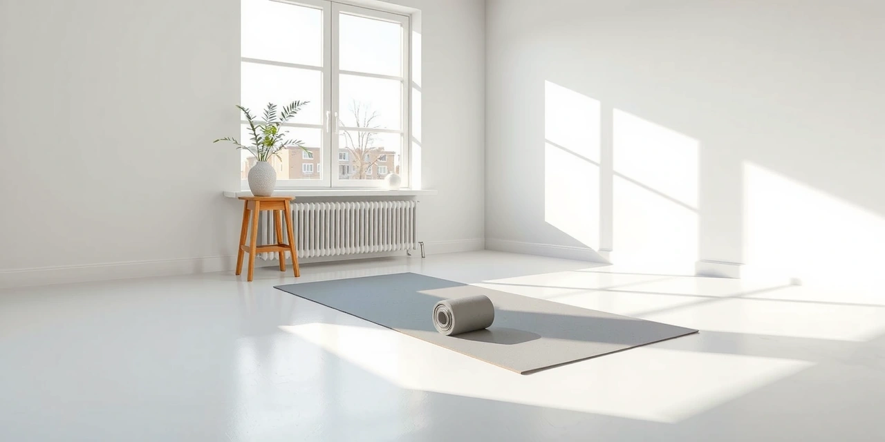 A quiet, minimalist space for intentional training